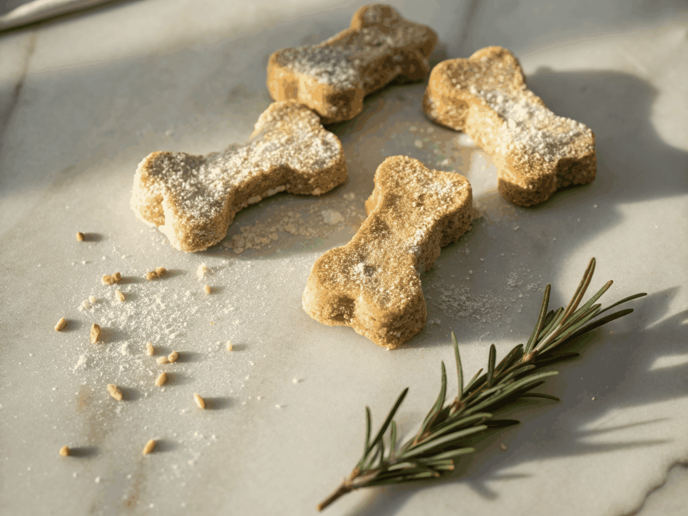 Jar of natural organic dog treats ready for subscription selection